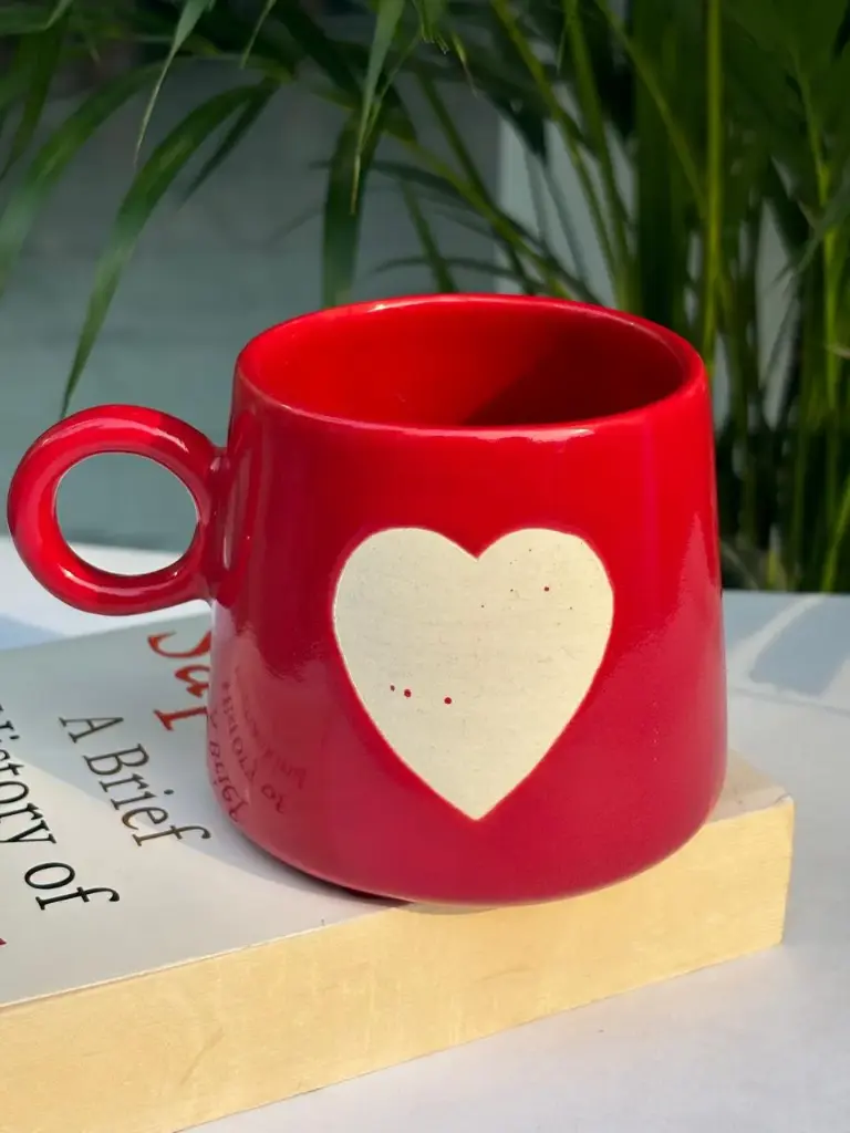 Mug with Heart Shape