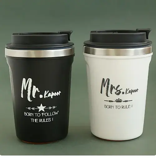 Personalised Quirky Couple Mug Set