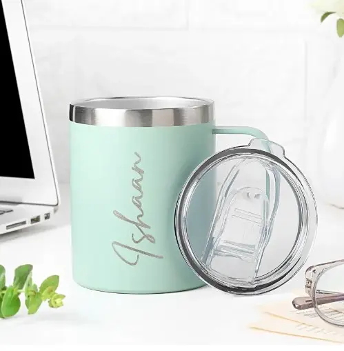 Personalised Vibrant Brew Mint Mug
