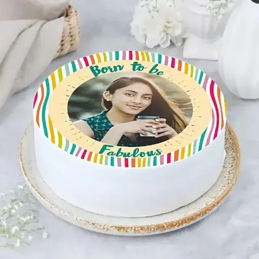 Personalised Cake With Photo