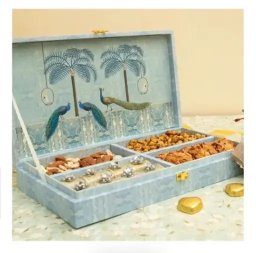 Dry Fruit Box (Peacock)